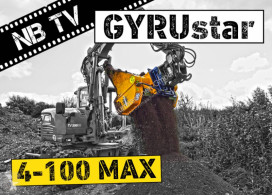 GYRUstar 4-100MAX | Schaufelseparator | Siebschauf new bucket