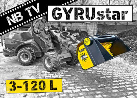GYRUstar 3-120L | 4,0 - 6,0t | Schaufelseparator cupă nou