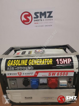 Stroomgroep benzine 6.5kva kompresor nový