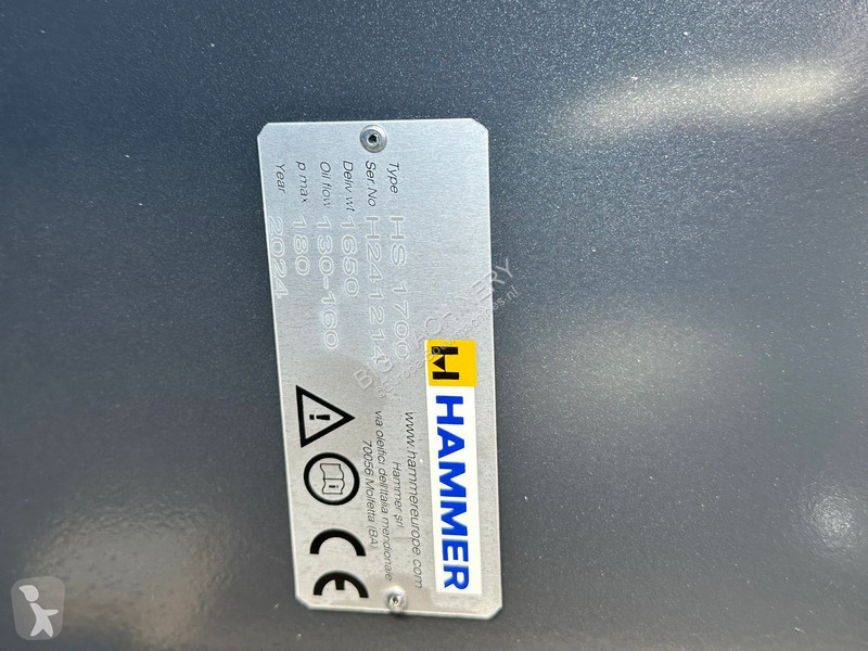 Equipamientos maquinaria OP Hammer HS1700