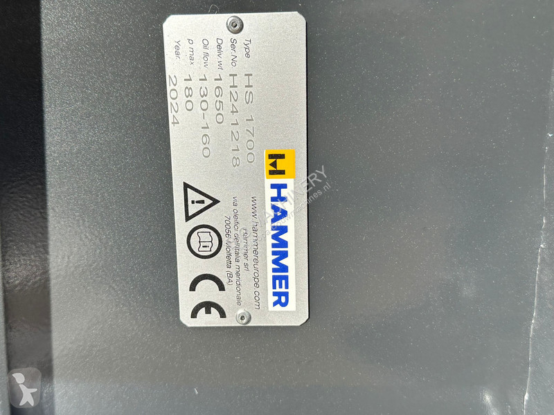 Equipamientos maquinaria OP Hammer HS1700