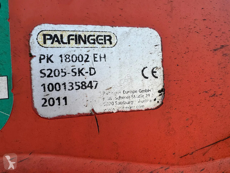 Aanbouwstukken voor bouwmachines Palfinger +...