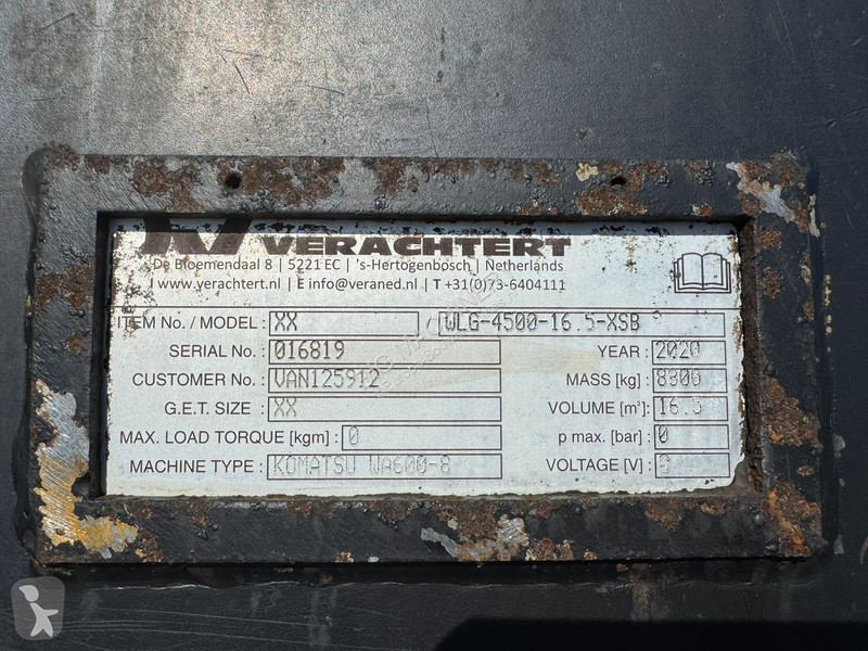 Equipamientos maquinaria OP Verachtert...