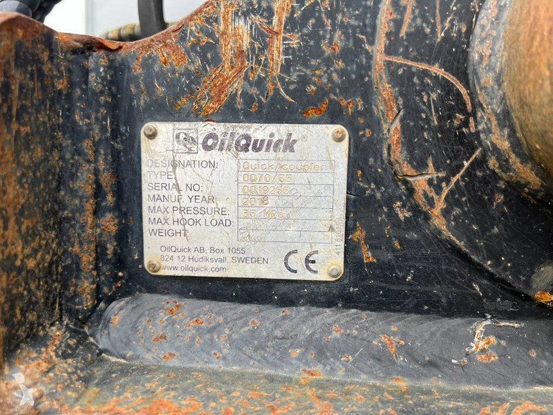 Vybavenie stavebného stroja Oilquick OQ70/55 -...