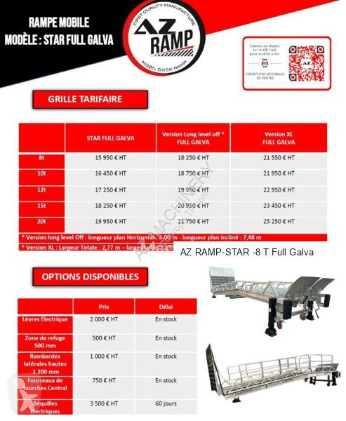 تجهيزات الأشغال العمومية  STAR- 8T FULL GALVA