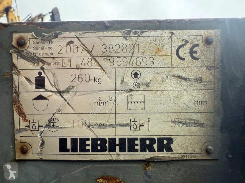Udstyr til anlægsarbejder Liebherr SW48