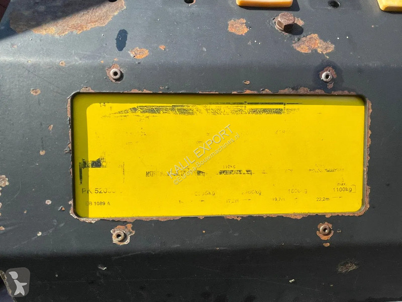 تجهيزات الآليات الثقيلة Palfinger PK52000...