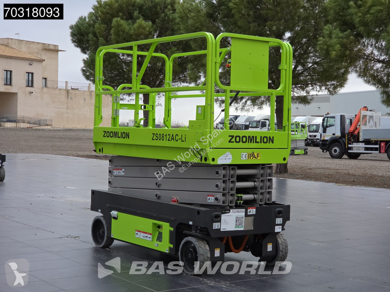 Vybavenie stavebného stroja  ZS0812AC-Li 8 M -...