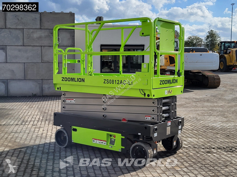 Vybavenie stavebného stroja  ZS0812AC-Li 8 M -...