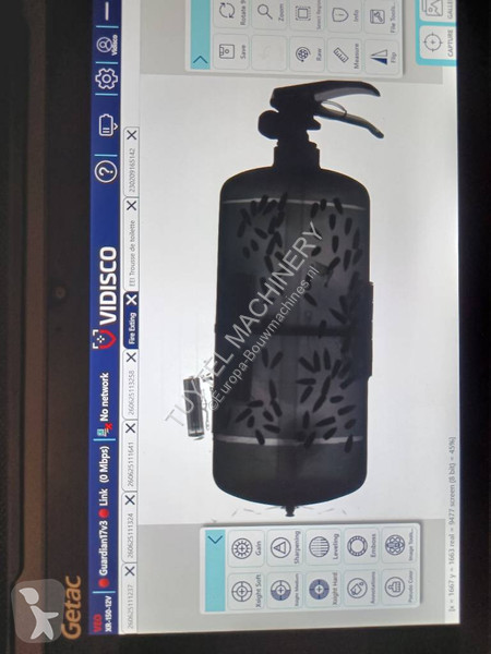 Vybavenie stavebného stroja  Tactical Vidisco...