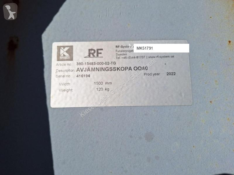 Vybavenie stavebného stroja  KTEG SKJ02KPL-1500