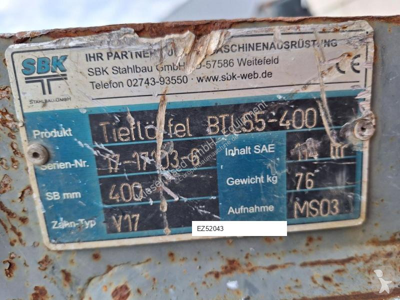 Строително оборудване  Tieflöffel 400 mm