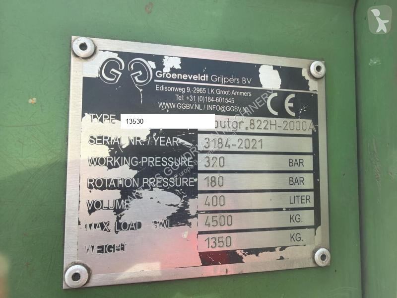 Hout Grijper 822H 2000 - Gebruikt machinery...