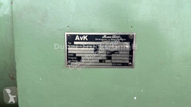 Vägbyggmaterial  Stromaggregat 240 AVK MERCEDES...