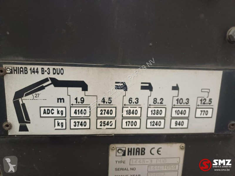 Udstyr til anlægsarbejder Hiab Occ...