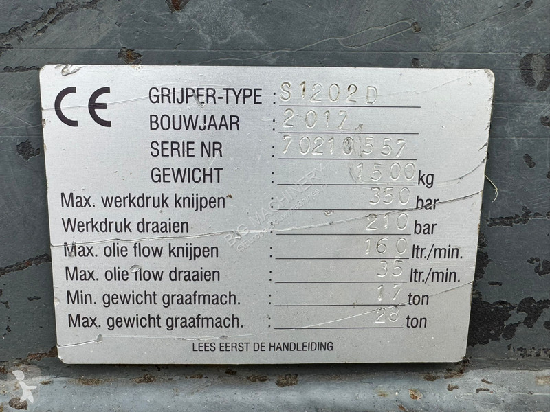 Equipamientos maquinaria OP Verachtert Zijtveld...