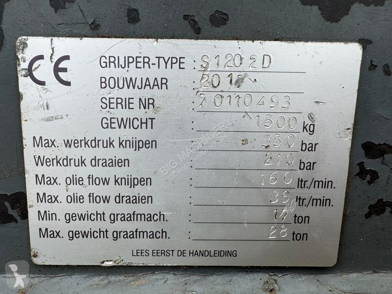 Equipamientos maquinaria OP Verachtert Zijtveld...
