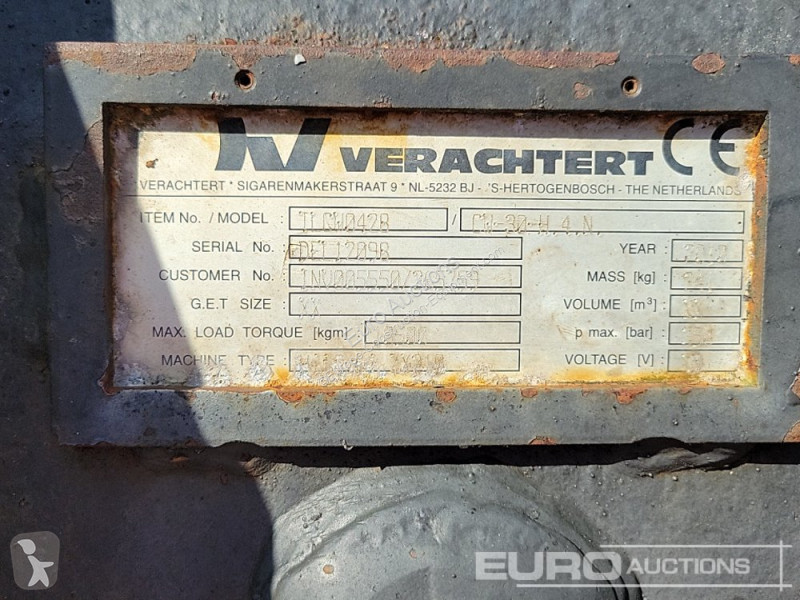 Aanbouwstukken voor bouwmachines  CW30H4N