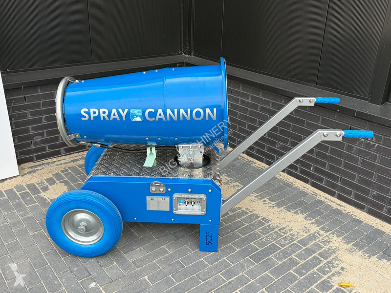 Vybavenie stavebného stroja  Spraycannon 25