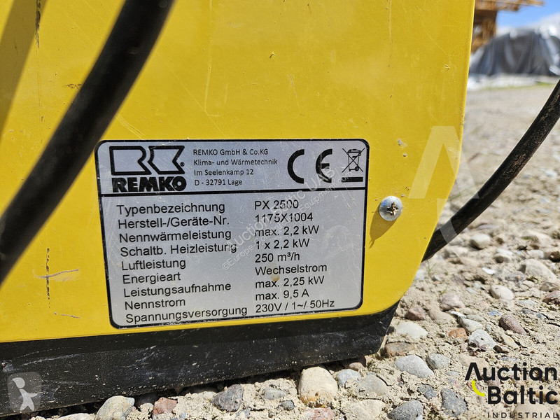 Stavebný stroj  heaters