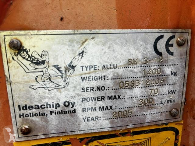 Bygg-anläggningsutrustningar Allu  SM 3-12