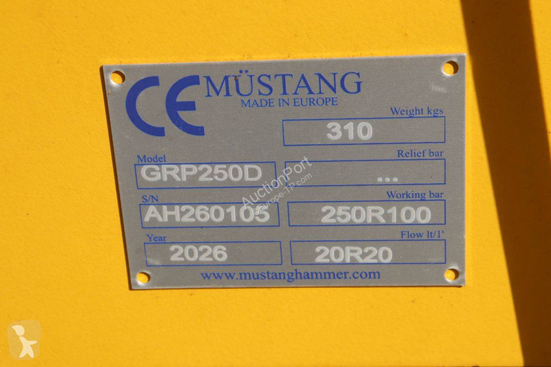 Équipements TP Mustang D