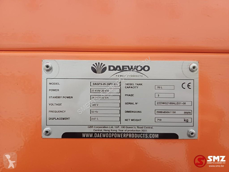 Udstyr til anlægsarbejder Daewoo Occ...
