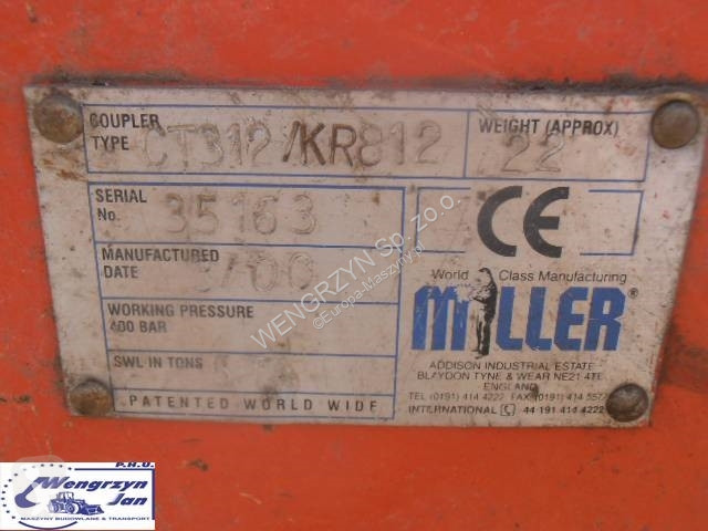 Wyposażenie maszyn  SZYBKOZŁACZE MECHANICZNE...