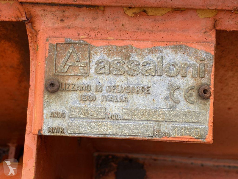 Udstyr til anlægsarbejder Assaloni AC5565
