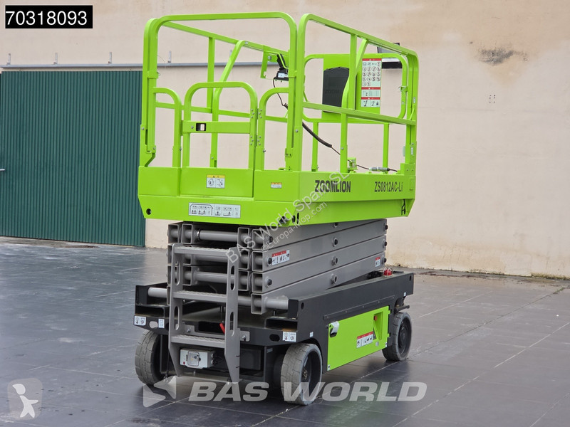 Vybavenie stavebného stroja  ZS0812AC-Li 8 M -...