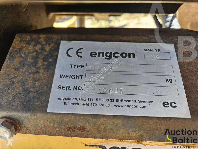 Udstyr til anlægsarbejder Engcon 10LE9