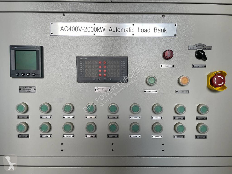 Vybavenie stavebného stroja  Power Loadbank...