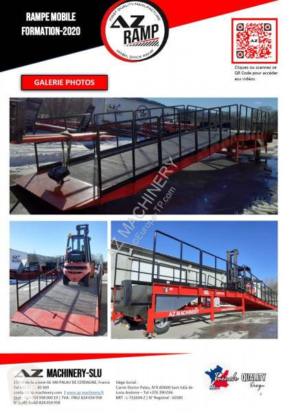 Equipamientos maquinaria OP AZ Ramp formation 2020