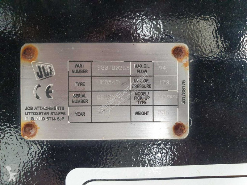 تجهيزات الأشغال العمومية JCB HM054T /...