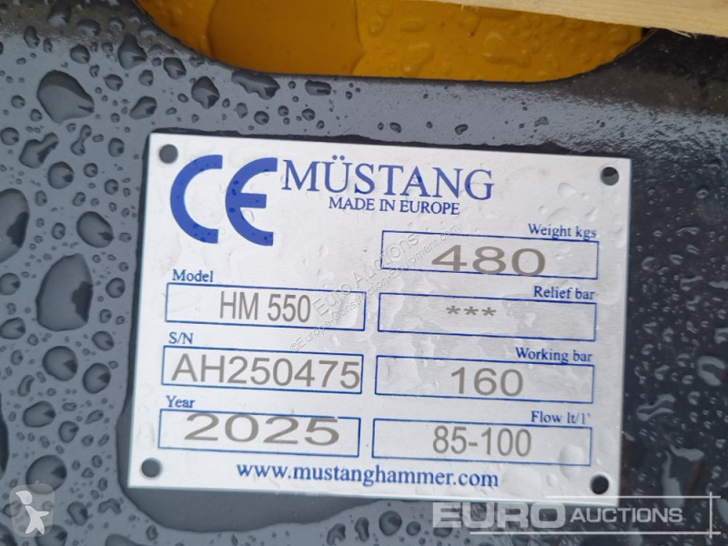 Equipamientos maquinaria OP Mustang