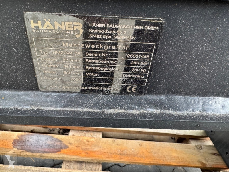 Stavební vybavení  Haner HMZG x4 .7A