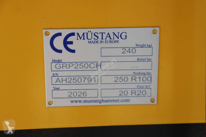 Équipements TP Mustang CH