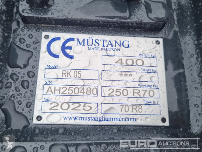 Equipamientos maquinaria OP Mustang RK05