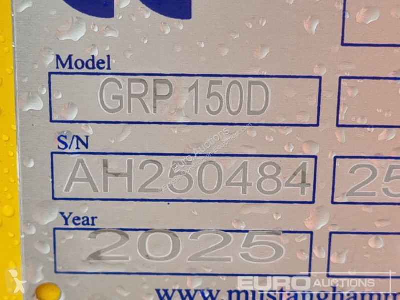 Equipamientos maquinaria OP Mustang GRP150D