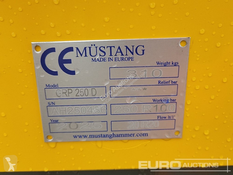 Equipamientos maquinaria OP Mustang