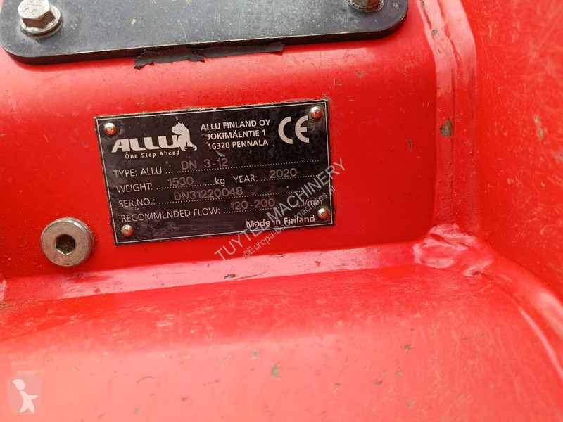 Stavební vybavení Allu DN 3-12 screener bucket...
