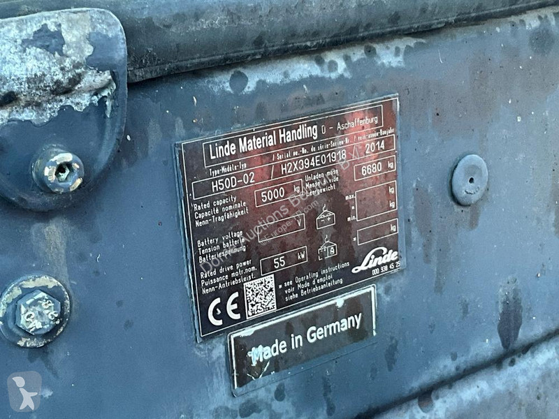 تجهيزات الأشغال العمومية Linde H50D-02