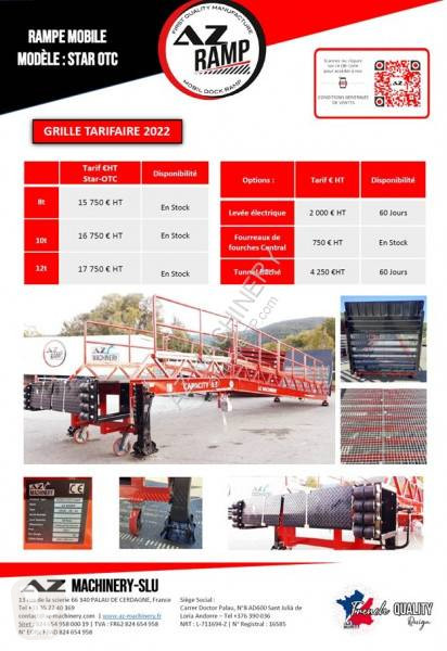 Equipamientos maquinaria OP AZ Ramp
