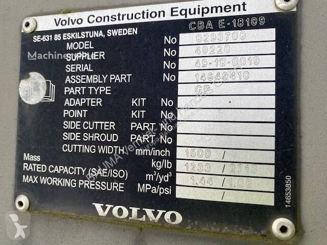 Equipamientos maquinaria OP Volvo Bras de pelle...