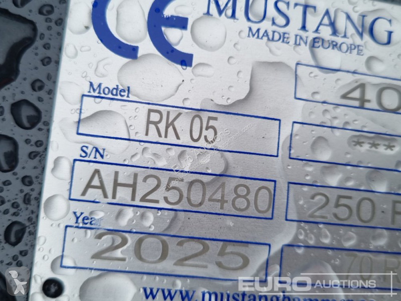 Equipamientos maquinaria OP Mustang RK05