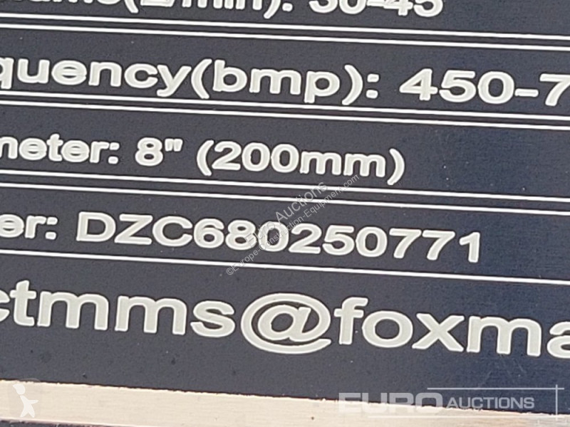 Aanbouwstukken voor bouwmachines  D680