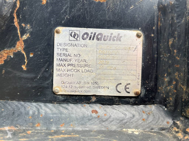 Vybavenie stavebného stroja Oilquick OQ70/55 -...