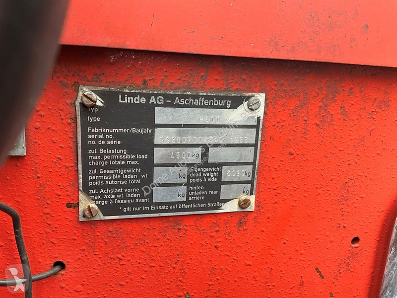 تجهيزات الأشغال العمومية Linde H40D