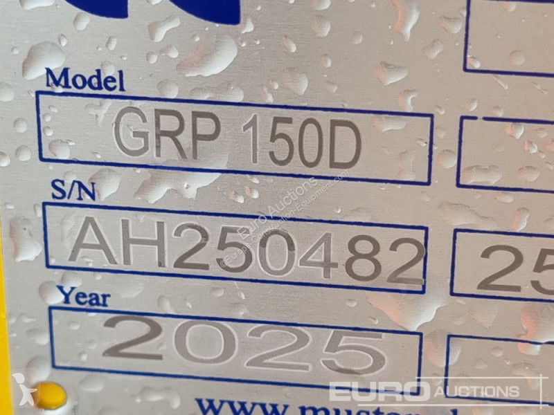 Aanbouwstukken voor bouwmachines Mustang GRP150D