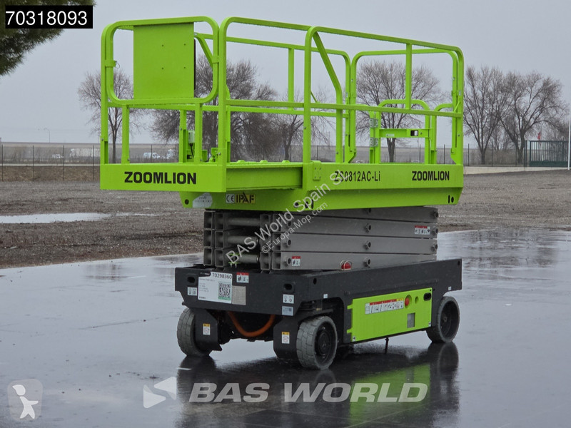 Vybavenie stavebného stroja  ZS0812AC-Li 8 M -...